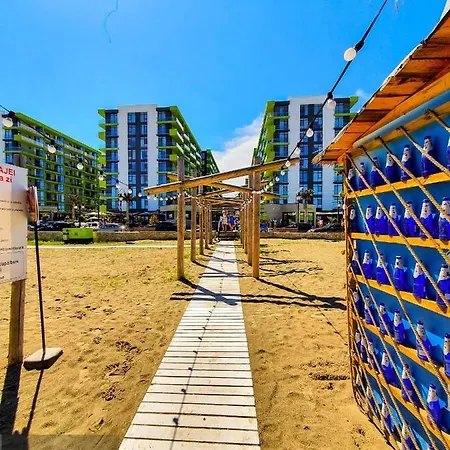Sunrise Pool & Mamaia Nord Lägenhet Năvodari